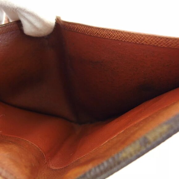 Louis Vuitton W Hook Wallet Monogram Beige Monogram Canvas Authentic Used - Picture 12 of 16